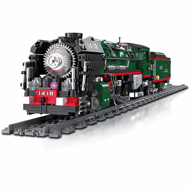 The 141 R French Steam Locomotive 1781pcs - RBrickstem®