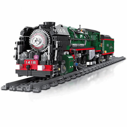 The 141 R French Steam Locomotive 1781pcs - RBrickstem®