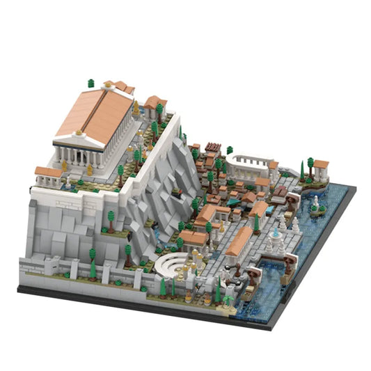The Acropolis of Athens 1970pcs - RBrickstem®