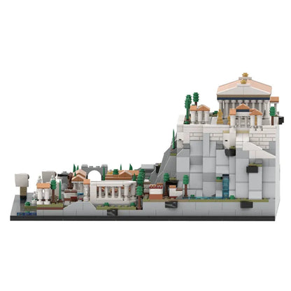 The Acropolis of Athens 1970pcs - RBrickstem®