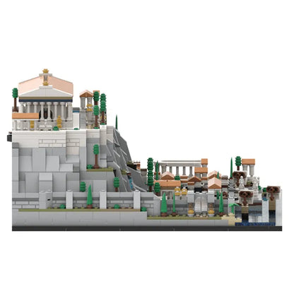 The Acropolis of Athens 1970pcs - RBrickstem®