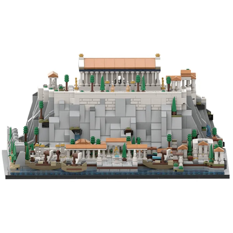 The Acropolis of Athens 1970pcs - RBrickstem®