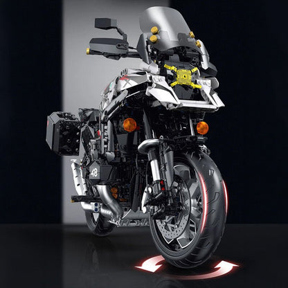 The German Touring Motorbike 2488Pcs - RBrickstem®