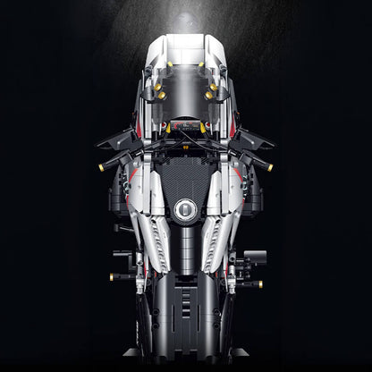 The German Touring Motorbike 2488Pcs - RBrickstem®