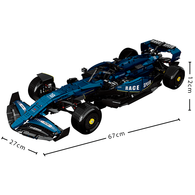 The Ultimate 2025 British Single Seater 2350pcs - RBrickstem®