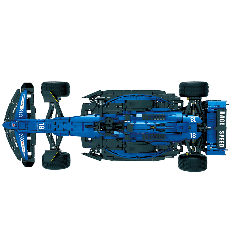 The Ultimate 2025 British Single Seater 2350pcs - RBrickstem®