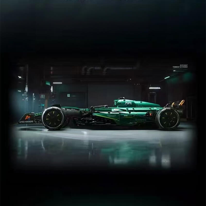 The Ultimate British Racing Green 1911Pcs - RBrickstem®