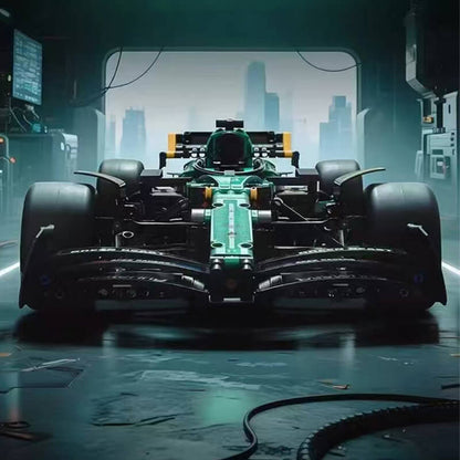 The Ultimate British Racing Green 1911Pcs - RBrickstem®