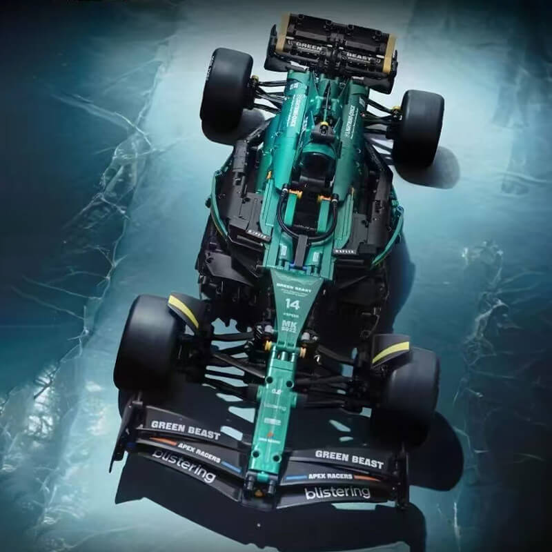 The Ultimate British Racing Green 1911Pcs - RBrickstem®