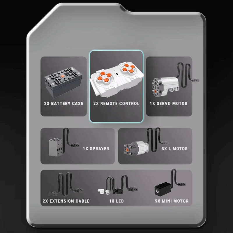 The Ultimate Concept Bull 3391pcs - RBrickstem®