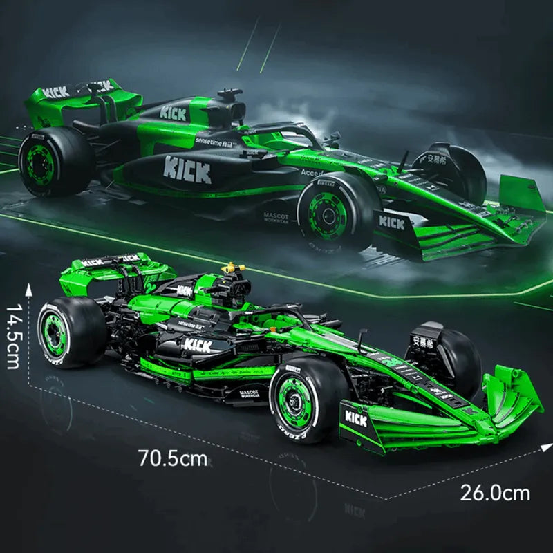 The Ultimate Kick Sauber F1 Team Car 2552pcs - RBrickstem®