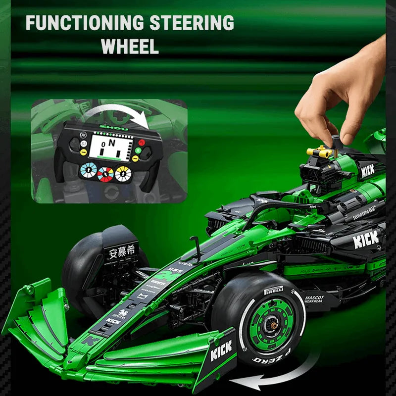 The Ultimate Kick Sauber F1 Team Car 2552pcs - RBrickstem®