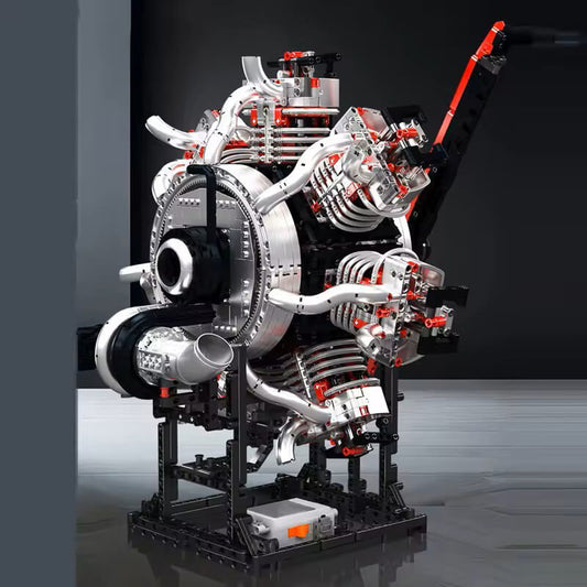 The Ultimate Radial Aircraft Engine 3088Pcs - RBrickstem®
