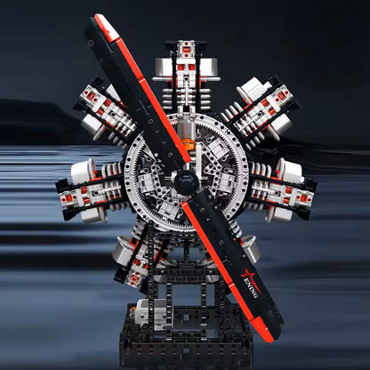 The Ultimate Radial Aircraft Engine 3088Pcs - RBrickstem®