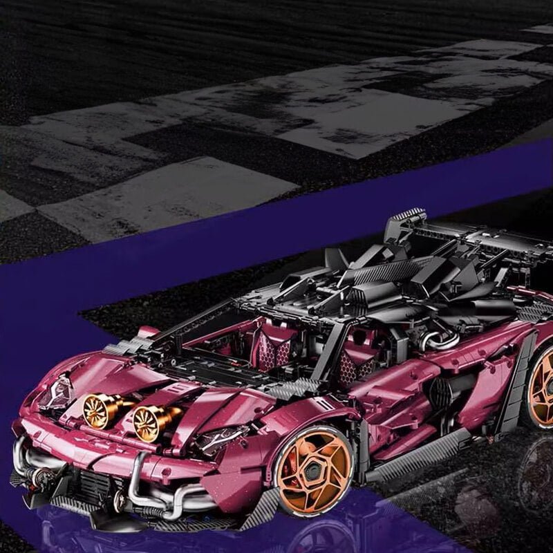 The Ultimate Turbocharged Italian Hypercar 3949Pcs - RBrickstem®