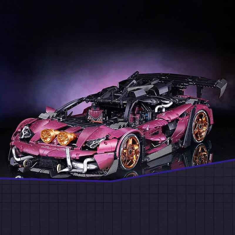 The Ultimate Turbocharged Italian Hypercar 3949Pcs - RBrickstem®