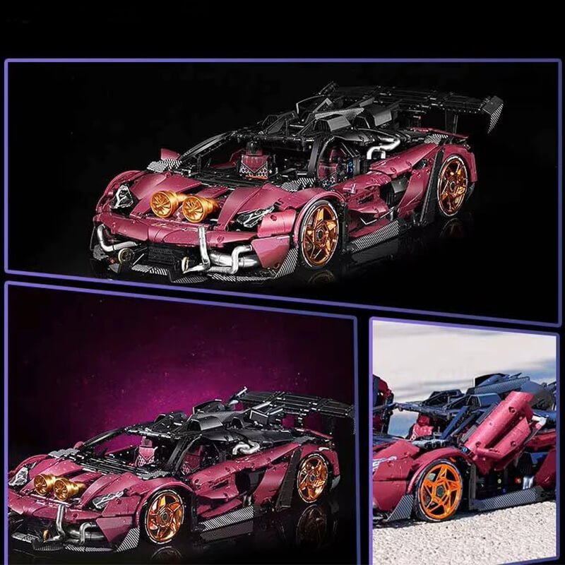 The Ultimate Turbocharged Italian Hypercar 3949Pcs - RBrickstem®