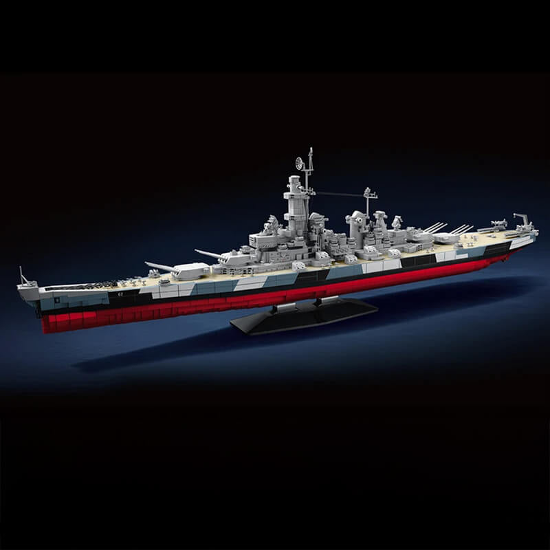 The USS Montana Battleship 2955Pcs - RBrickstem®