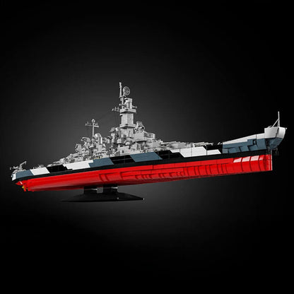 The USS Montana Battleship 2955Pcs - RBrickstem®