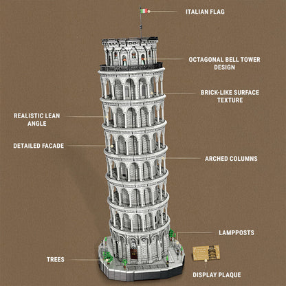 The Ultimate Leaning Tower of Pisa 7651Pcs - RBrickstem®