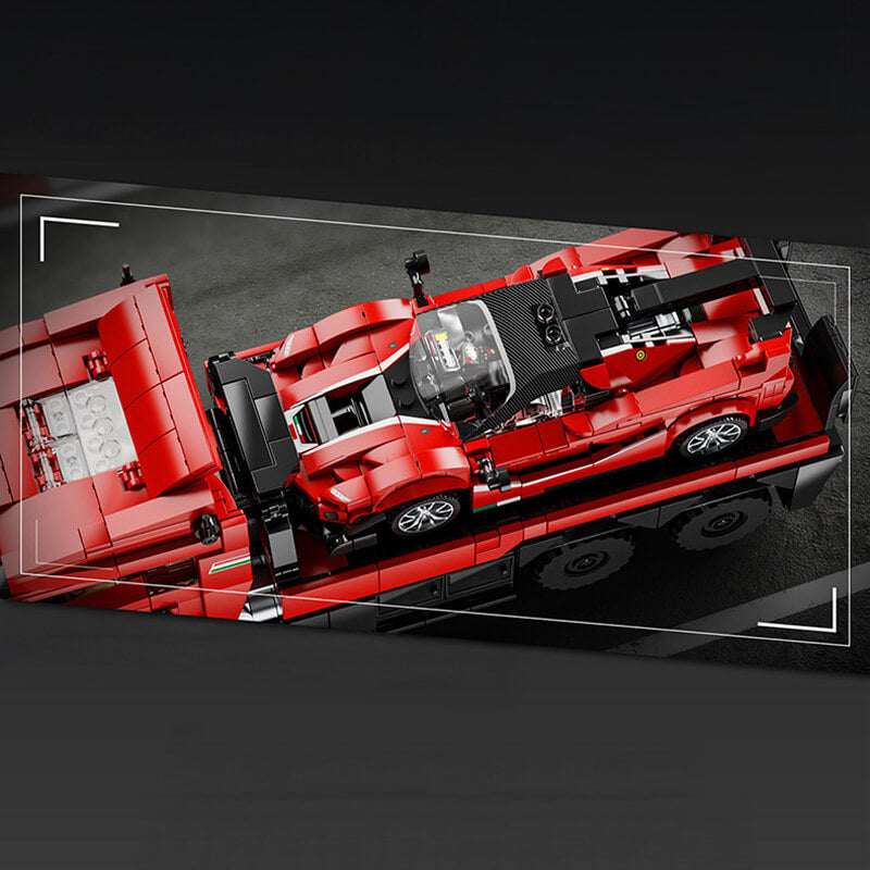 Prancing Horse Supercar Transporter 1727Pcs