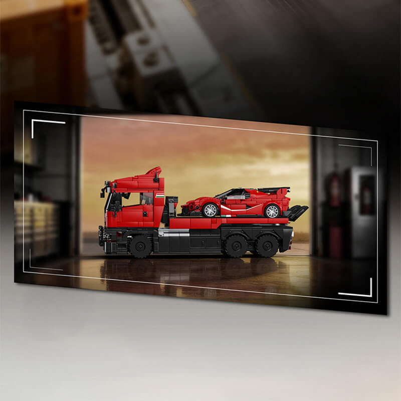 Prancing Horse Supercar Transporter 1727Pcs