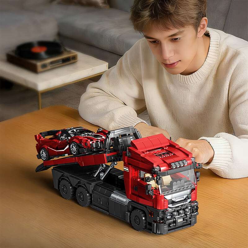 Prancing Horse Supercar Transporter 1727Pcs