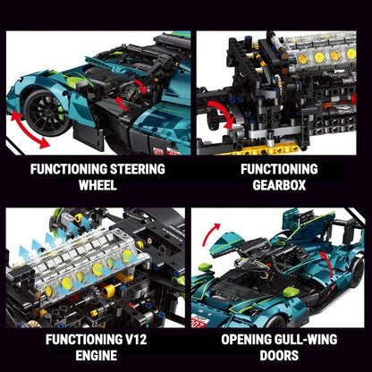 Remote Controlled 24h British Hypercar 3068Pcs