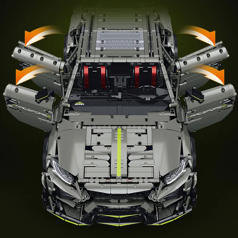 Remote Controlled Slammed Italian Bull SUV 3222Pcs