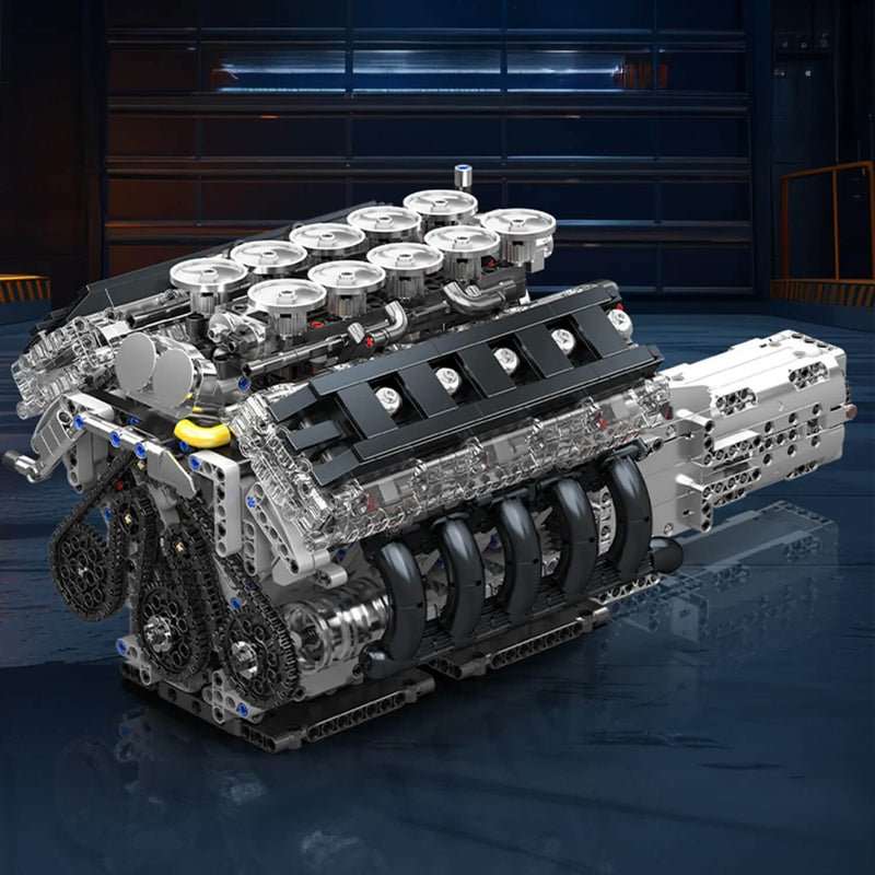V10 Naturally Aspirated Japanese Engine 1833Pcs