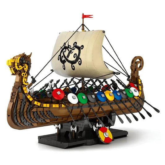Viking Longship 2546pcs - RBrickstem®