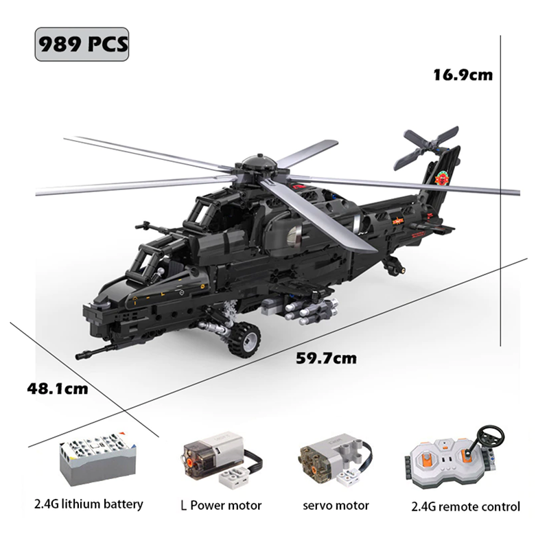 Remote Controlled Helicopter 989pcs mySite