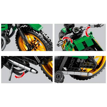 Remote Controlled Motorbike 444pcs mySite