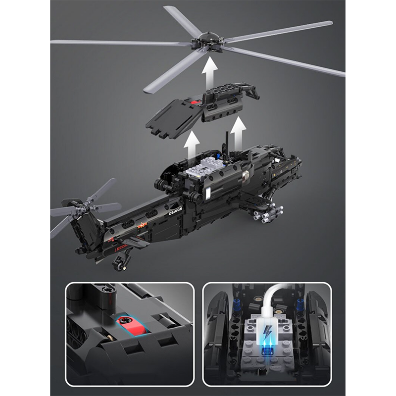 Remote Controlled Helicopter 989pcs mySite