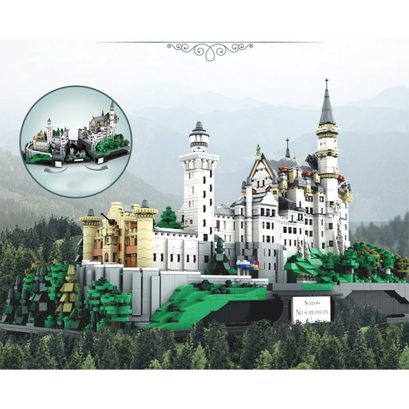 Neuschwanstein Castle 7437pcs mySite