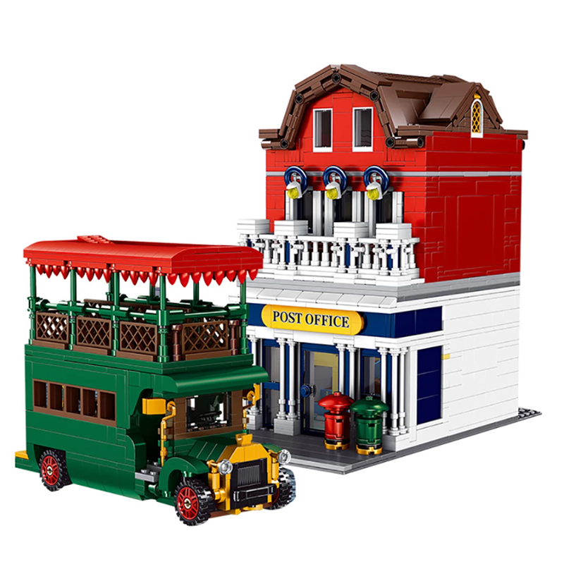 British Post Office with Bus 2178pcs mySite