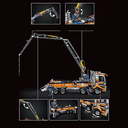 Pneumatic Concrete Pump 2105pcs mySite