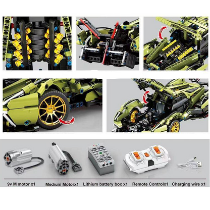 Remote Controlled Concept Bull 1038pcs mySite