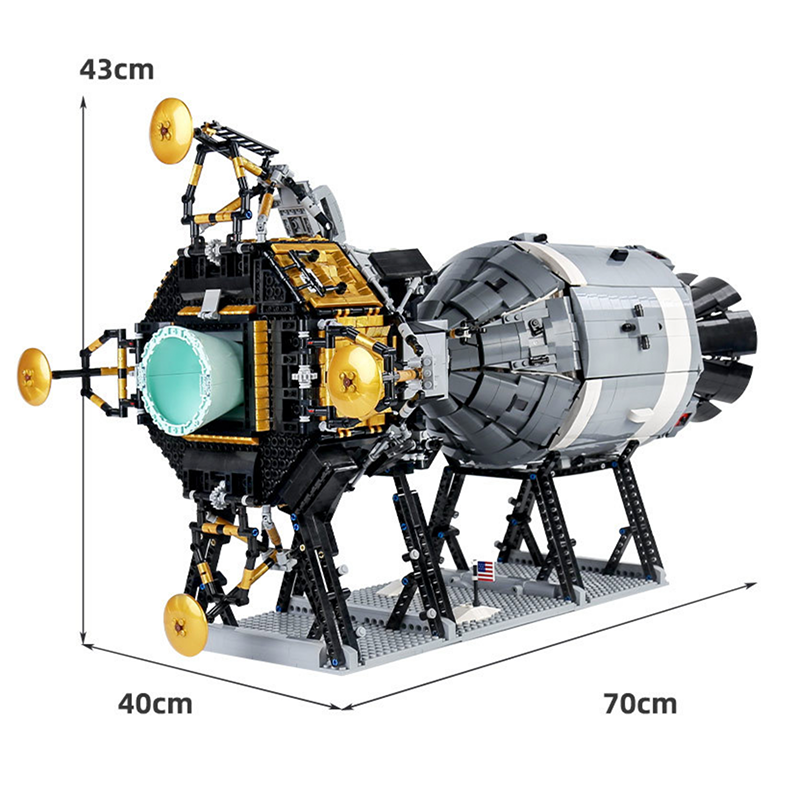 Apollo Spacecraft 7011pcs mySite