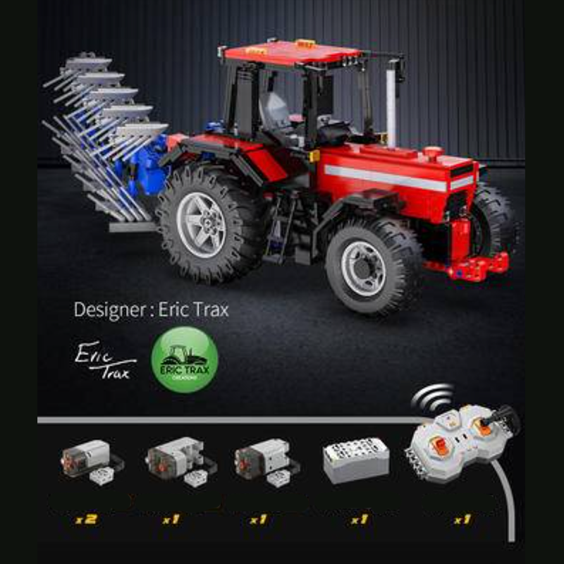 Remote Controlled Plowing Tractor 1675pcs mySite