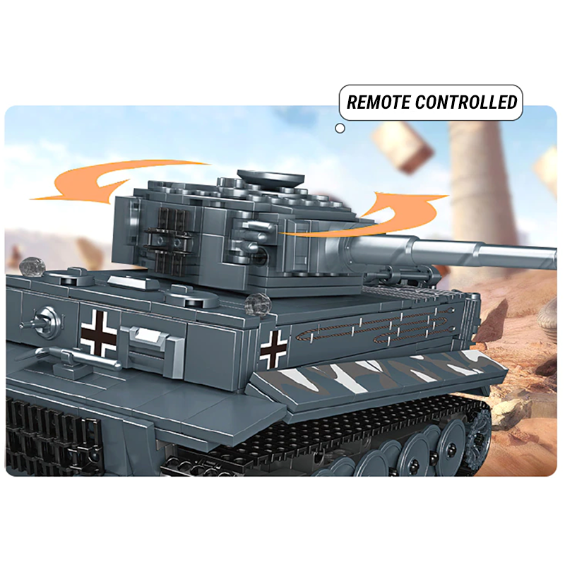 Remote Controlled Tiger Tank 800pcs mySite