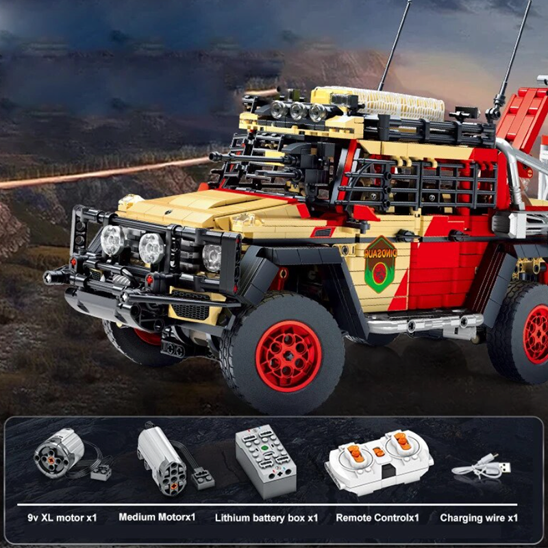 Remote Controlled Jurassic 6x6 2452pcs mySite