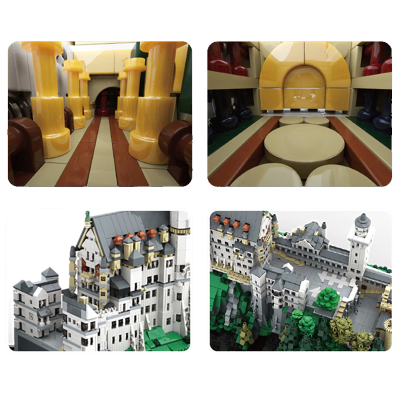 Neuschwanstein Castle 7437pcs mySite