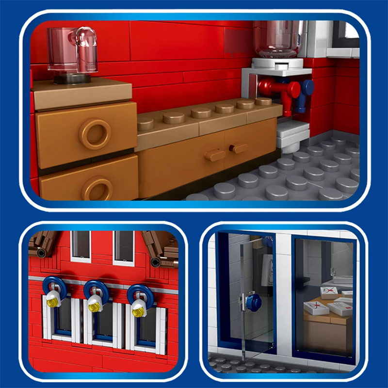 British Post Office with Bus 2178pcs mySite