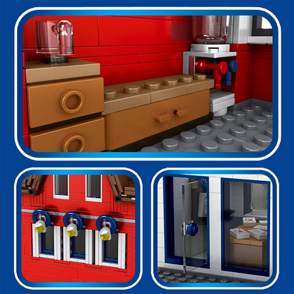 British Post Office with Bus 2178pcs mySite