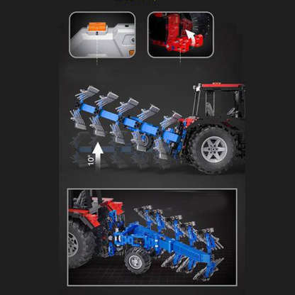 Remote Controlled Plowing Tractor 1675pcs mySite