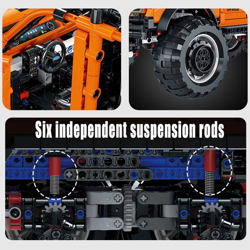 Remote Controlled 6x6 3218pcs mySite