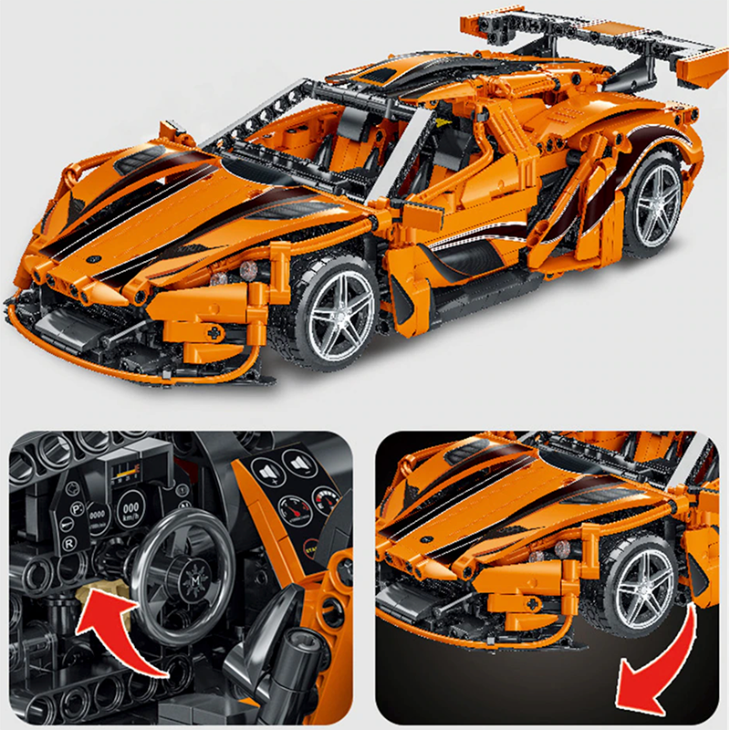 The Intense Emotion Hypercar 1396pcs mySite