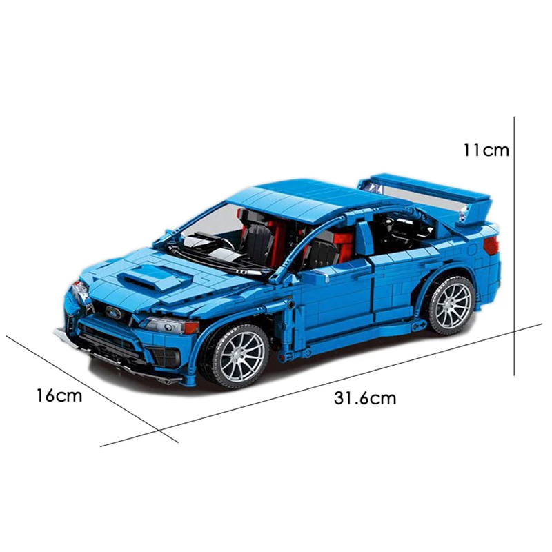 Remote Controlled Subaru WRX STI 1824pcs mySite