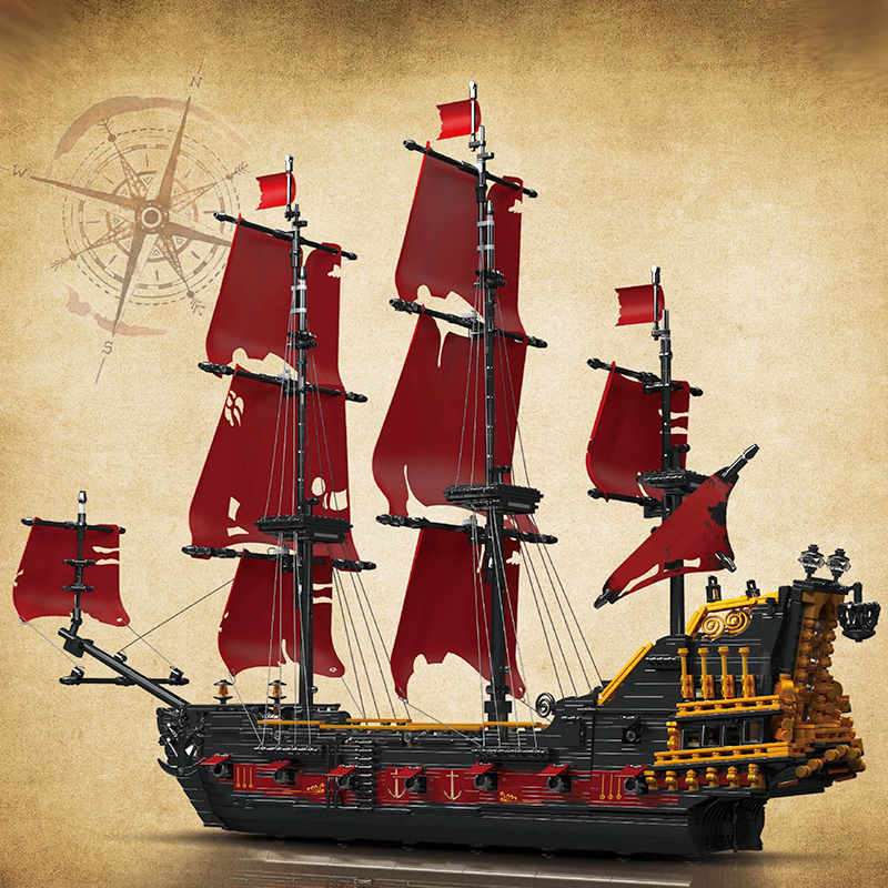 18th Century Pirate Ship 3138pcs mySite